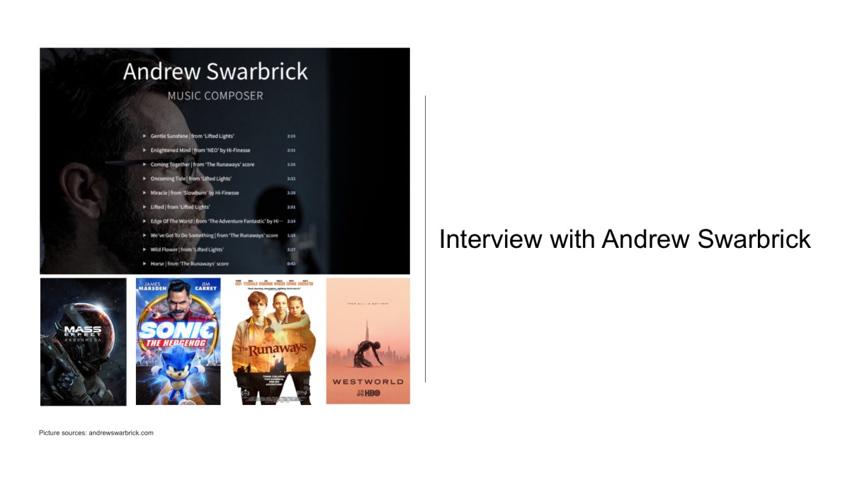 Interview with Andrew&nbsp;Swarbrick
